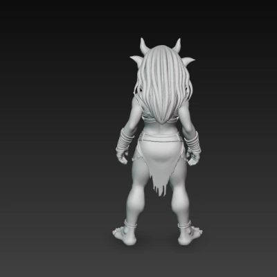 Infernal Oni Daughter – Mô hình nữ chiến binh quỷ fantasy