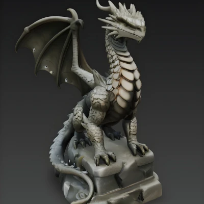 Pristine Majestic Drake – Mẫu Drake High Poly