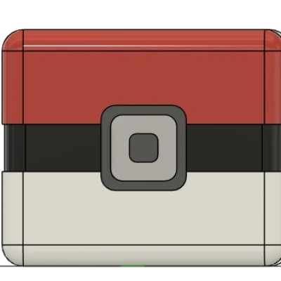 Lapicero Pokémon (Low Poly Pokéball)